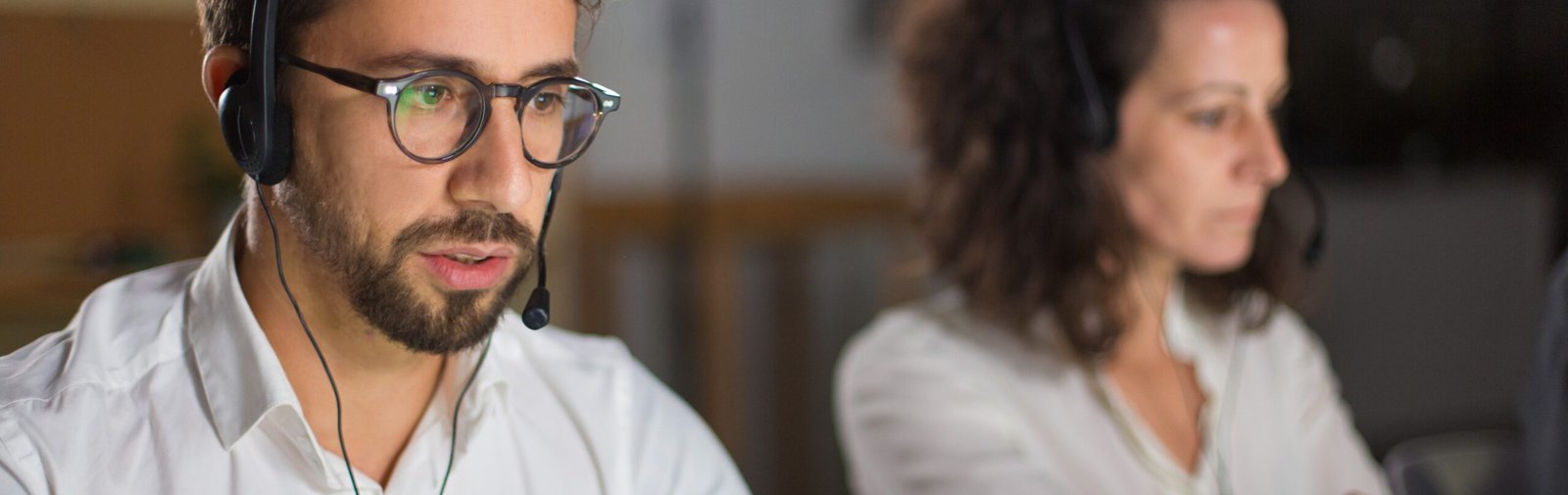 front view call center